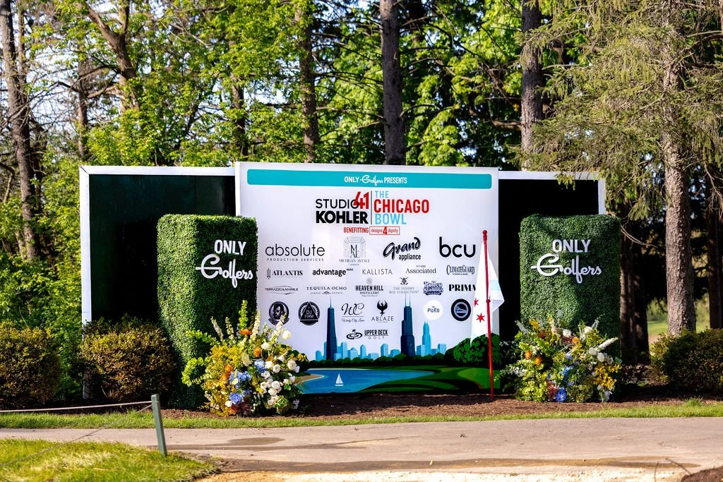 Kohler cold plunge activation with iced drinks at the Chicago Bowl