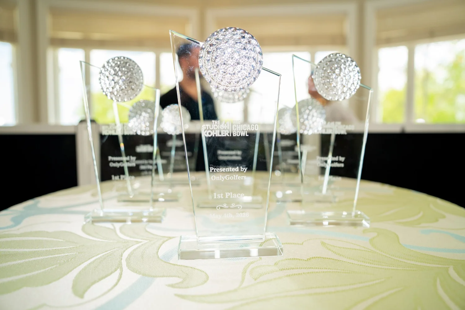 Course and guest experience at the Chicago Bowl golf tournament