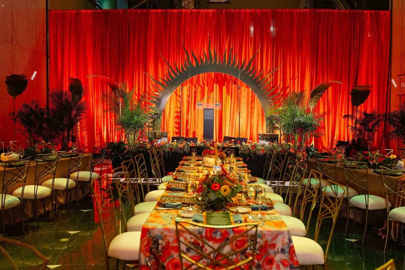 Guests at the Black Creativity Gala at the Griffin Museum of Science and Industry