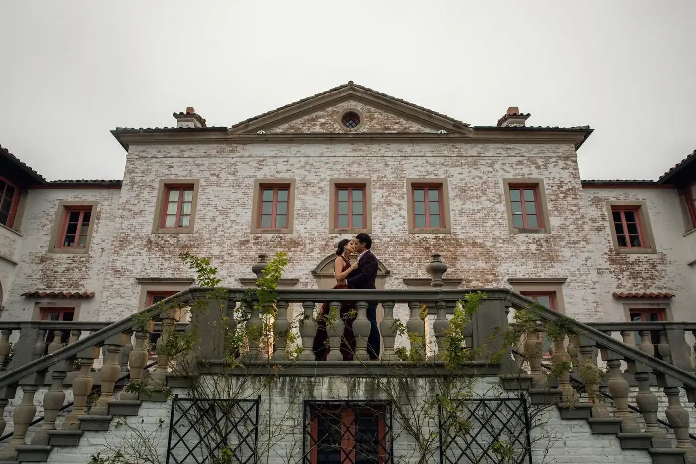 Celebration moment from Lara Sofia and Atul's destination wedding