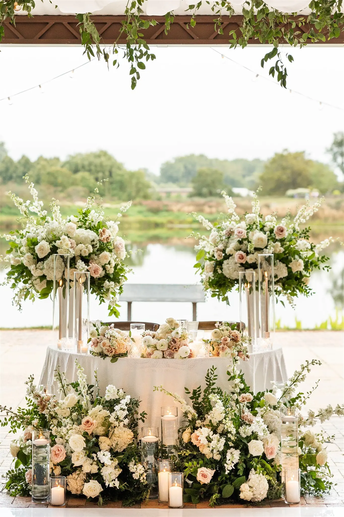 Place setting and menu at Megan and Alex's reception